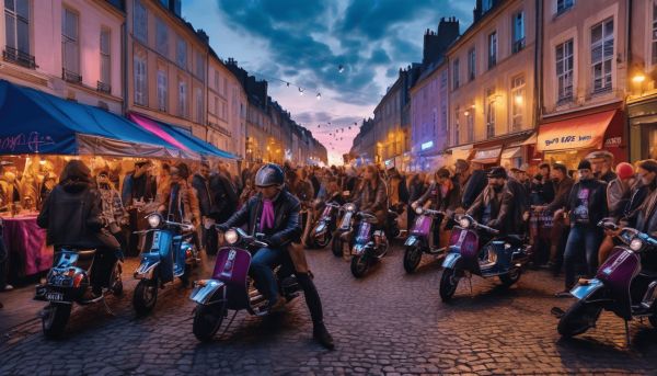 Venez vivre l’expérience unique du festival rock n solex à Rennes